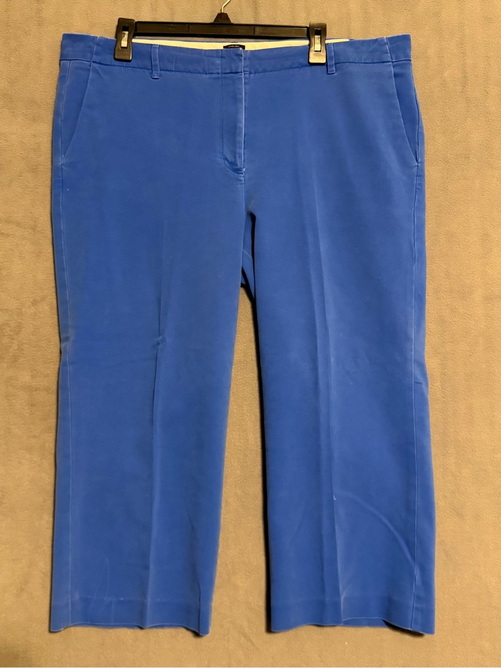 Talbots Chelsea Royal Blue Workwear Business Casual Pants Size 18